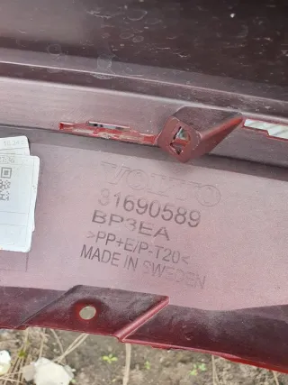 31690589 Бампер передний Volvo S60 3 Арт e3830489, вид 8