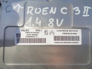 96759164800 Блок управления двигателем Citroen C3 2 Арт e3883273, вид 2