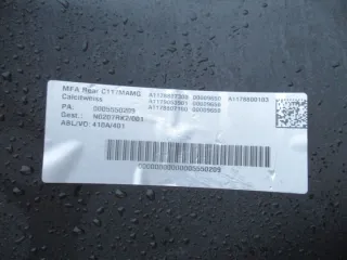  Бампер задний Mercedes CLA c117 Арт e3892675, вид 7