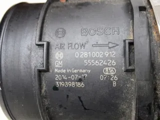 0281002912 13254634 Расходомер воздуха Opel Zafira C Арт e3918881, вид 2