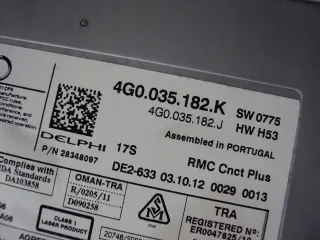4G0035182K Блок навигации Audi A6 C7 (S6,RS6) Арт e4142945, вид 8