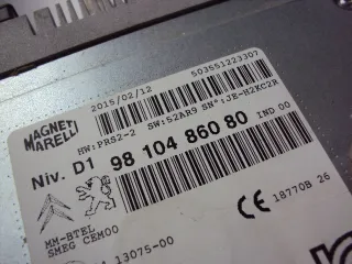 9810486080 Блок навигации Citroen C4 2 Арт e4148144, вид 5