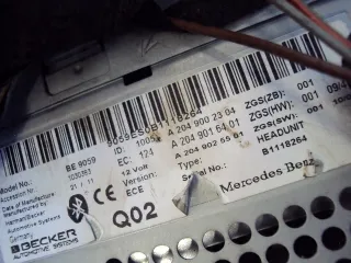 A2049002304 Блок навигации Mercedes C W204 Арт e4151093, вид 8