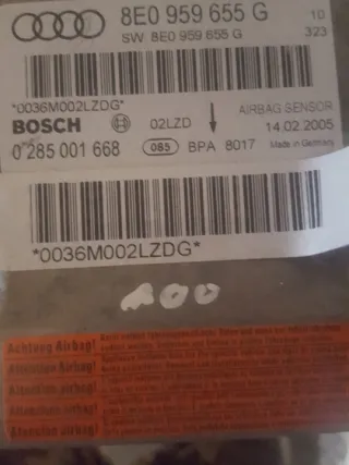 8E0959665G Блок AirBag Audi A4 B6 Арт e4222576, вид 1