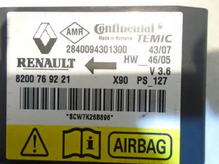 8200769221 Блок AirBag Dacia Logan 1 Арт e4226092, вид 4