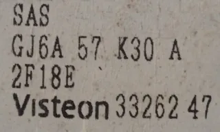 GJ6A57K30 Блок AirBag Mazda 6 1 Арт e4229345, вид 2