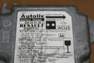 604649100 Блок AirBag Renault Kangoo 1 Арт e4346884, вид 3