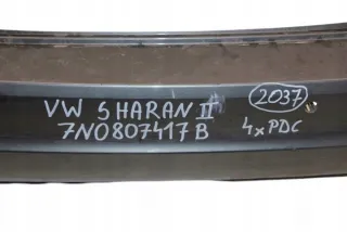 7N0807417B Бампер задний Seat Alhambra 2 Арт e4702427, вид 2