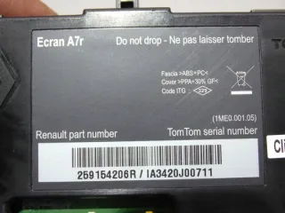 259154206R Блок навигации Renault Scenic 3 Арт e4714774, вид 3