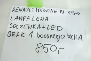 260603157R Фара левая Renault Megane 4 Арт e4759372, вид 5
