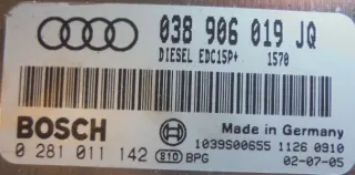 038906019JQ 0281011142 Блок управления двигателем Audi A4 B6 Арт e4966819, вид 2
