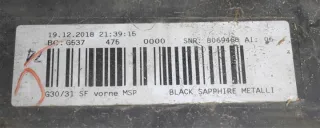 1j0807217c Бампер передний BMW 5 G30/G31 Арт e4995230, вид 6