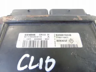 8200019639 Блок управления двигателем Renault Clio 2 Арт e5054284, вид 2