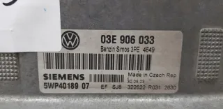 03E906033 5WP40189 Блок управления двигателем Volkswagen Polo 5 Арт e5174020, вид 2