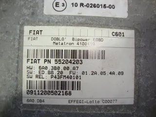 55204203 Блок управления двигателем Fiat Doblo 1 Арт e5239672, вид 2