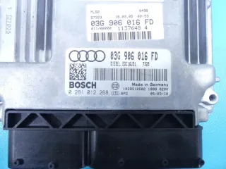 03G906016FD 0281012268 Блок управления двигателем Audi A4 B7 Арт e5250204, вид 3