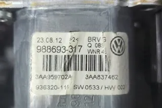 3AA959702A 3C0959792C Моторчик стеклоподъемника Volkswagen Passat B7 Арт e5255942, вид 3