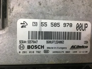 0281018782 55585978 Блок управления двигателем Opel Corsa D Арт e5345102, вид 2