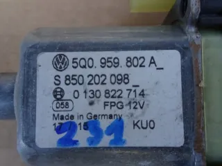 5Q0959802A Моторчик стеклоподъемника Volkswagen Tiguan 2 Арт e5395340, вид 3