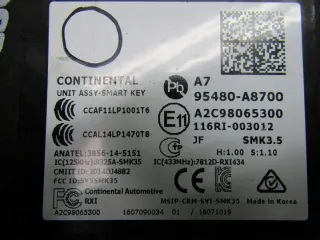 95480-A8700 A2C98065300 Блок управления (другие) Kia Optima 4 Арт e5395942, вид 2
