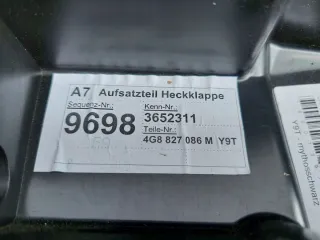 4G8827066M Крышка багажника (дверь 3-5) Audi A7 1 (S7,RS7) Арт e5418501, вид 16
