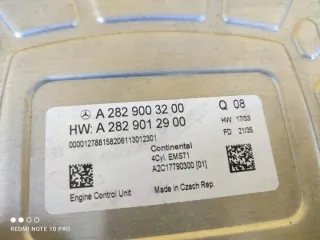 A2829003200 Блок управления двигателем Mercedes A W177 Арт e5427293, вид 3
