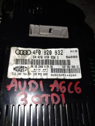 4F0920932 Щиток приборов (приборная панель) Audi A6 C6 (S6,RS6) Арт e5476610, вид 8
