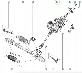 488106771R Рулевая колонка Renault Clio 4 Арт e5489574, вид 6