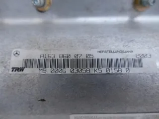 A1638600705 Подушка безопасности Mercedes ML W163 Арт e5639414, вид 5