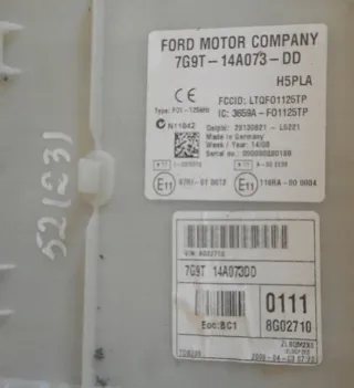 7G91-12A650-CF 7G9T-14A073-DD Блок управления двигателем Ford Mondeo 4 Арт e5664724, вид 3