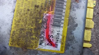 MR309232 Подушка безопасности Mitsubishi Galant 8 Арт e5670367, вид 3