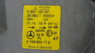 A168820176 Фара левая Mercedes A W168 Арт e5682474, вид 4