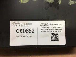 9801695280 Блок управления (другие) Peugeot 508 Арт e5700998, вид 2