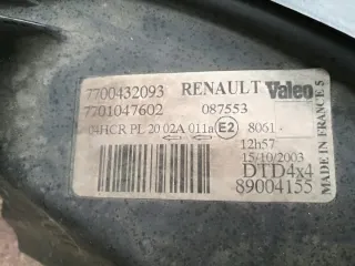 1999-2002-LAMPA 7701047602 7700432092 Фара правая Renault Scenic 1 Арт e5720357, вид 3