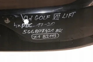 5G6807421BK Бампер задний Volkswagen Golf 7 Арт e5745752, вид 4