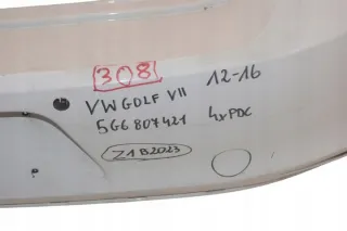 5G6807421 Бампер задний Volkswagen Golf 7 Арт e5745913, вид 4
