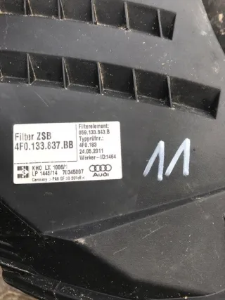 4F0133837BB Корпус воздушного фильтра Audi A6 C6 (S6,RS6) Арт e5747439, вид 3