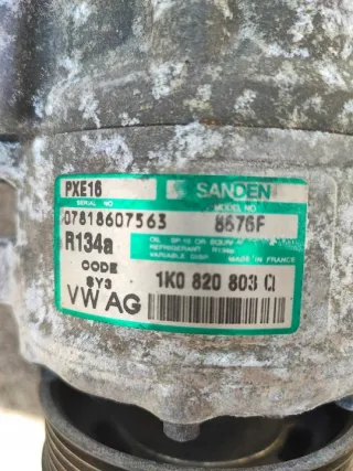1K0820803 1K0820803G 1K0820803S 1K0820803N 1K0820859F 1K0820803Q 1K0820808D 1K0820803QX 1K0820803SX 1K0820808BX 1K0820808B 1K0820859Q 1K0820859QX 1K0820808A 1K0820859N 5N0820803E 5N0820803A 5K0820803 5K0820803A 8J0260805A Компрессор кондиционера Volkswagen Passat B6 Арт e5764609, вид 5
