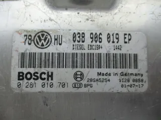 038906019EP 0281010701 Блок управления двигателем Volkswagen Passat B5 Арт e5796407, вид 4