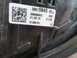 39015943 Фонарь задний левый Opel Astra K Арт e5801898, вид 9