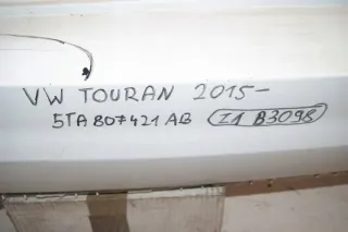 5TA807421AB Бампер задний Volkswagen Touran 2 Арт e5813270, вид 6