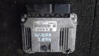 03L906018RQ 0281019905 Блок управления двигателем Skoda Superb 2 Арт e5964230, вид 1