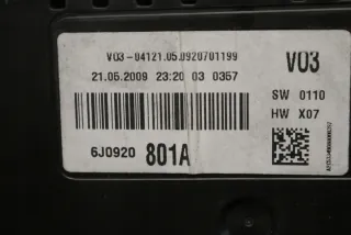 6J0920801A Щиток приборов (приборная панель) Seat Ibiza 4 Арт e6010912, вид 9