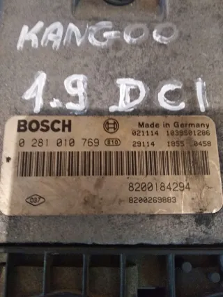0281010769 8200184294 Блок управления двигателем Renault Scenic 2 Арт e6042774, вид 3