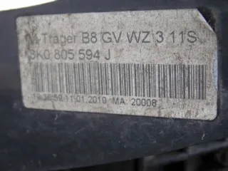 8K0805594J Передняя панель крепления облицовки (телевизор) Audi A4 B8 Арт e6100031, вид 8