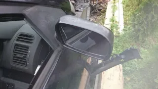 2001-2004 Зеркало наружное правое Honda Civic 7 Арт e6153370, вид 2