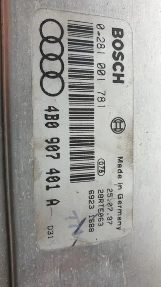 4B0907401A Блок управления двигателем Audi A6 C5 (S6,RS6) Арт e6187868, вид 2