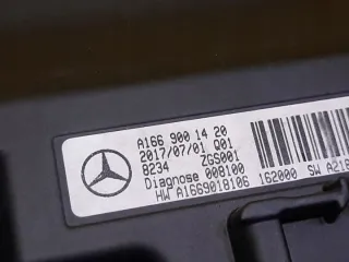 A1669001420 Блок навигации Mercedes ML/GLE W166 Арт e6196759, вид 8
