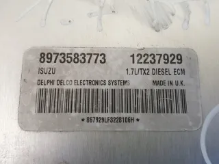 12237929 Блок управления двигателем Opel Astra G Арт e6222610, вид 2