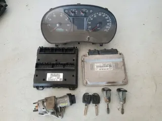 03D906023 Блок управления двигателем Volkswagen Polo 5 Арт e6223350, вид 1